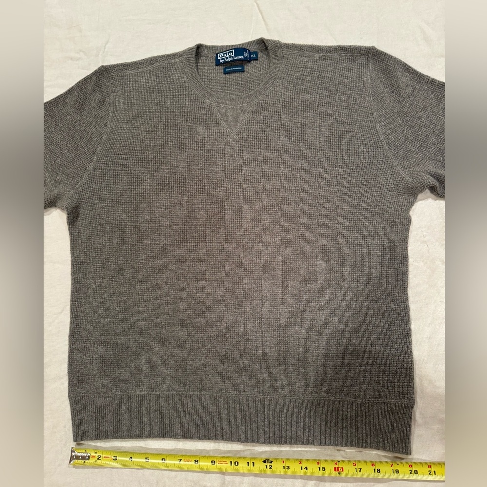 Ralph Lauren 100% cashm sweater Xl